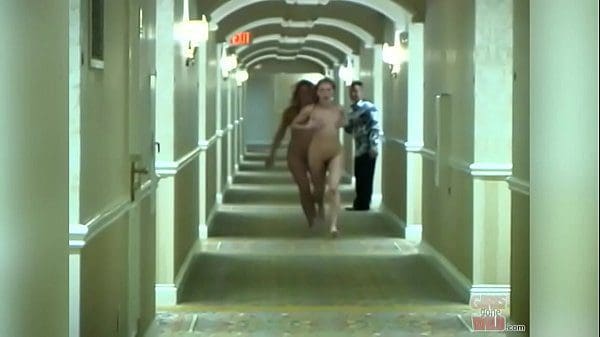 GIRLS GONE WILD – Young Lesbians Sara and Jamie Running Amok In A Hotel